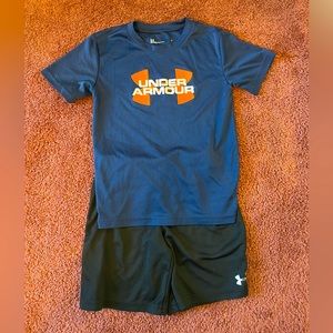 Under Armour Matching Set Little Boys size 6